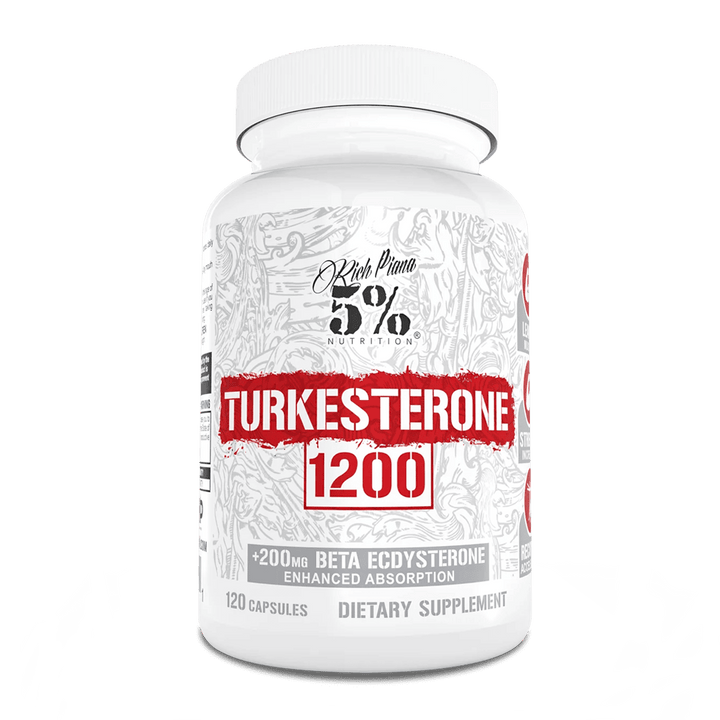 5% Nutrition - TURKESTERONE 1200 - 120 Capsules