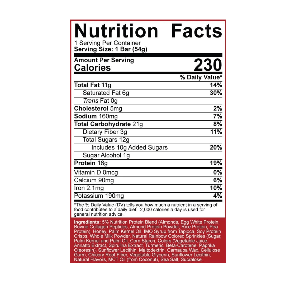 5% Nutrition - Real Meal Protein Bar