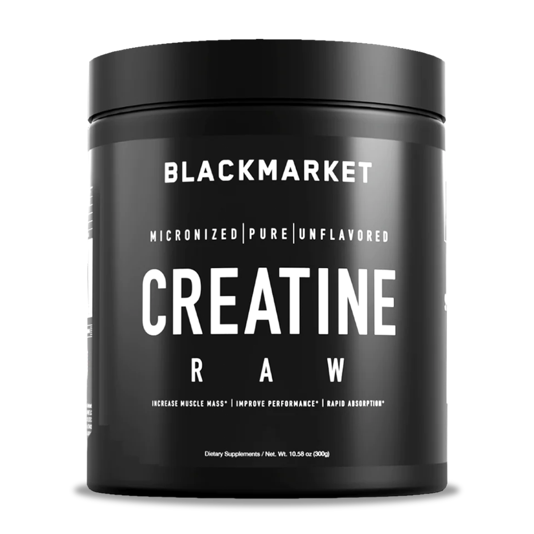 BlackMarket Labs - CREATINE MONOHYDRATE - 60 Servings - Unflavored ...