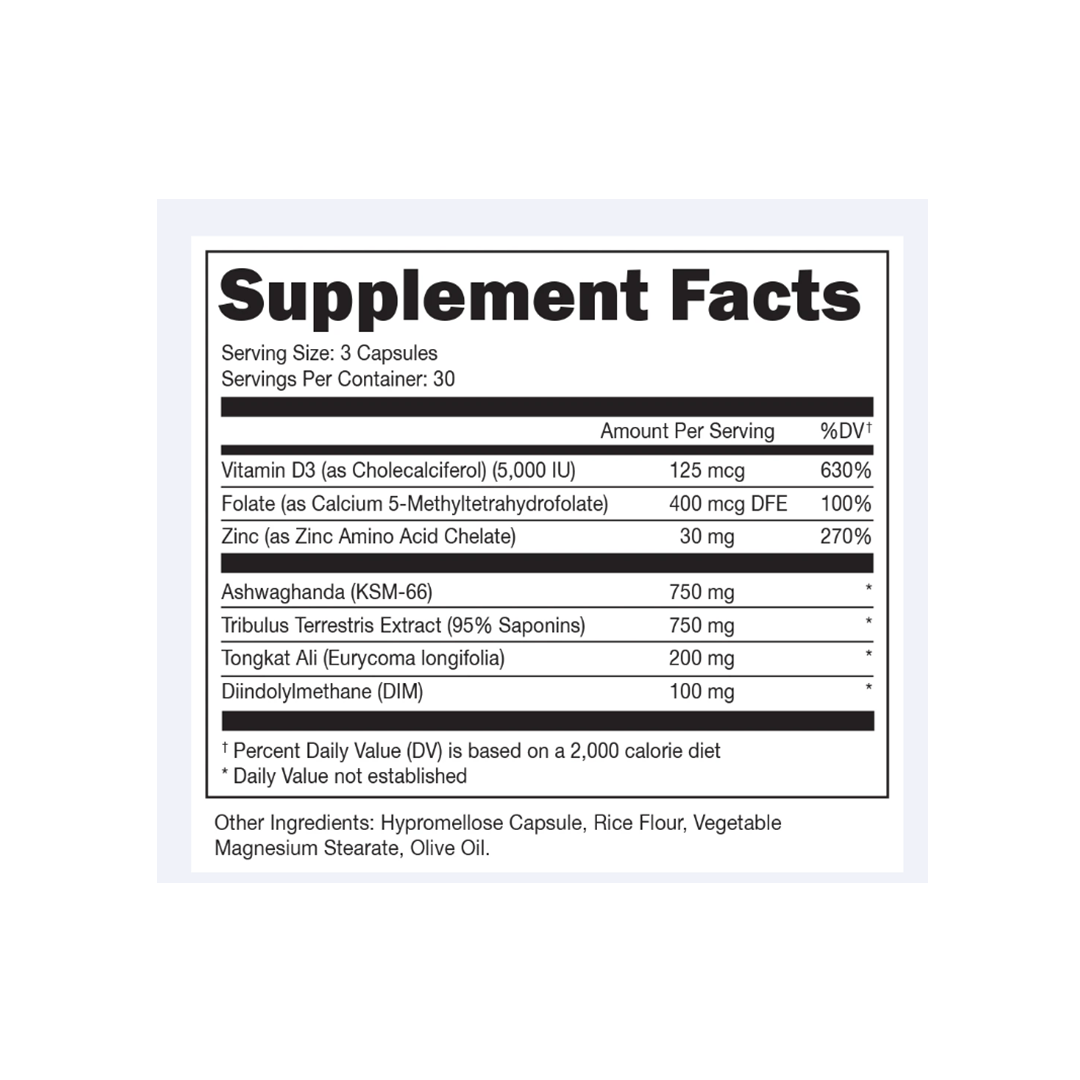 Bucked Up - Rut - 90 Capsules