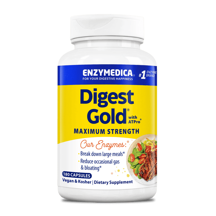 Enzymedica - Digest Gold with ATPro - 180 Capsules