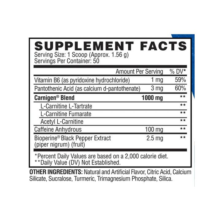 Evogen - CARNIGEN Plus CAFFEINE