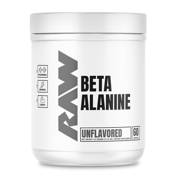 Raw Nutrition - BETA-ALANINE Powder - 60 Servings - Unflavored