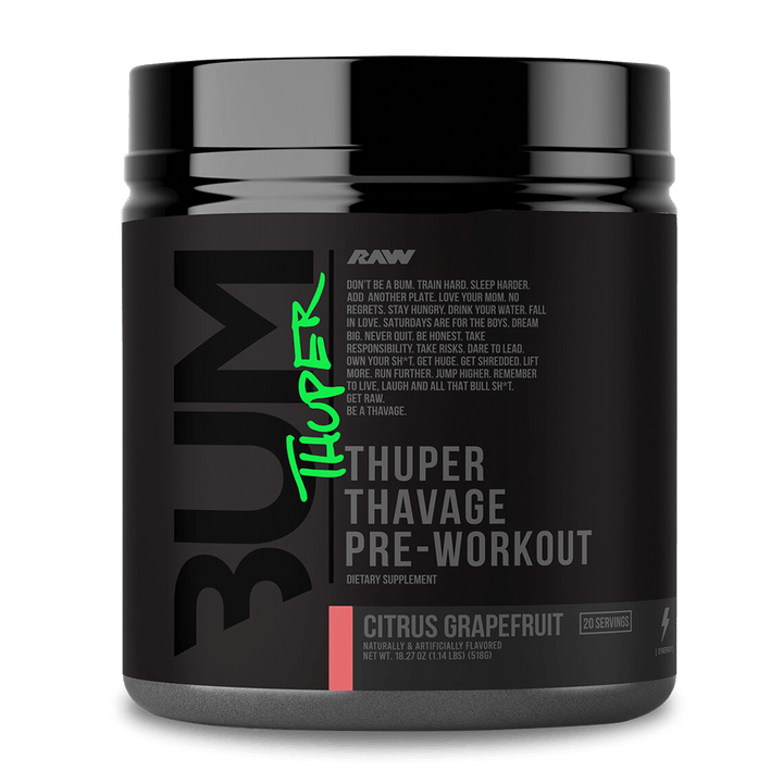 Raw Nutrition x CBUM -  THUPER THAVAGE