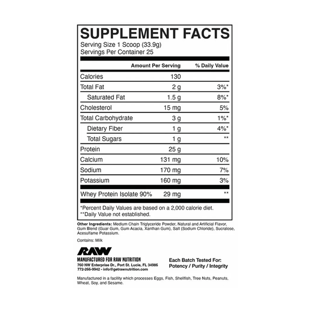 Raw Nutrition x CBUM - ITHOLATE