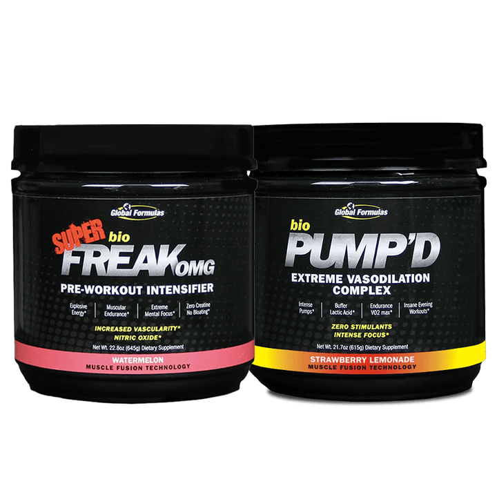 Global Formulas - Super BioFreak+Pump'd Stack