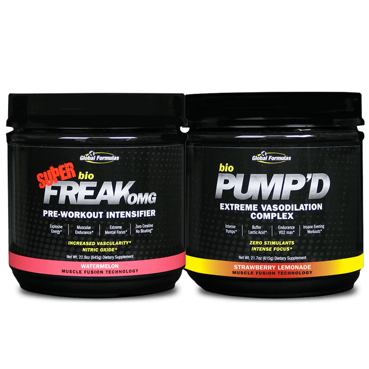 Global Formulas - Super BioFreak+Pump'd Stack