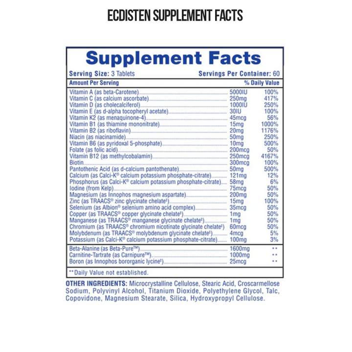 Hi-Tech Pharmaceuticals - Ecdy Turk Laxo Stack