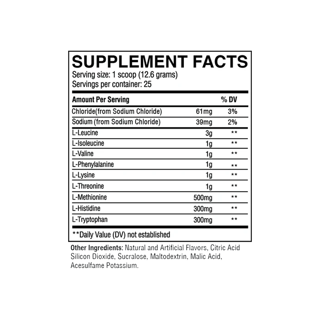 Raw Nutrition - EAA Essential Amino Acids