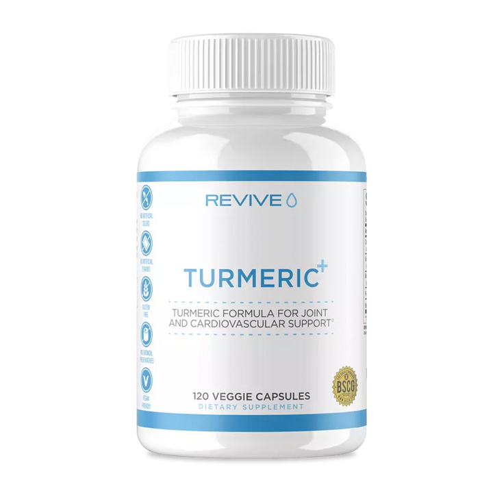 Revive MD - TURMERIC+ - 120 Capsules