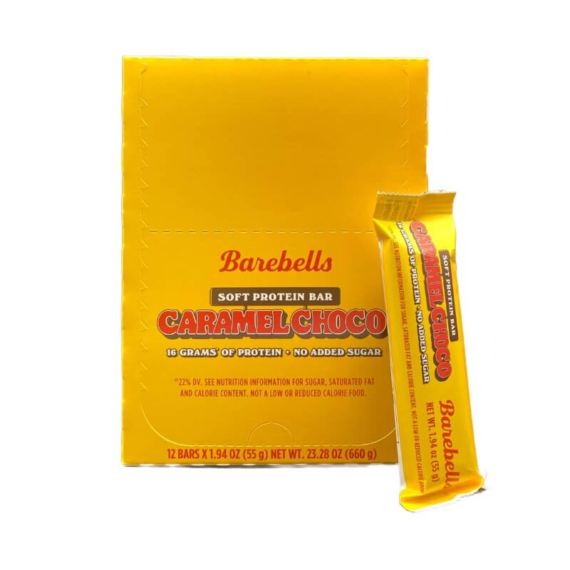 Barebells Soft Protein Bar - Caramel Choco - 12 Bars